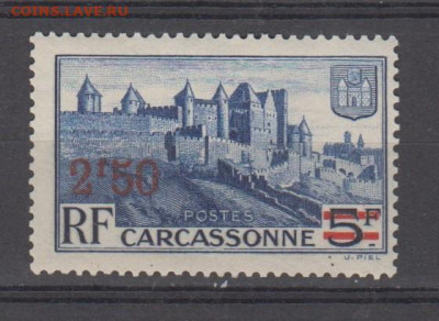 Франция 1941 1м* надпечатка до 31 10 - 542