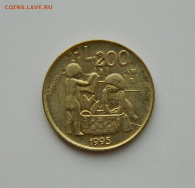 Сан-Марино 200 лир 1995 г. до 02.11.20 - DSCN2822.JPG