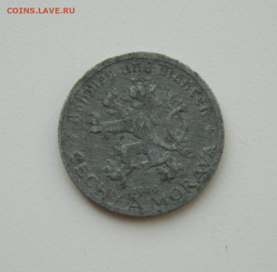 Богемия и Моравия 20 геллеров 1940 г. (Цинк) до 02.11.20 - DSCN2687.JPG