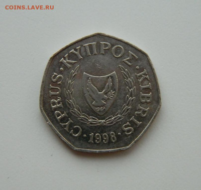 Кипр 50 центов 1998 г. до 02.11.20 - DSCN2705.JPG