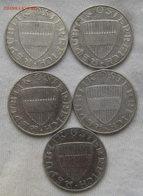 Австрия 10 шиллингов 5 шт по цене металла ФИКС - IMG_3639.JPG