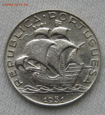 Португалия 2,5 эскудо 1951 до 31.10 - IMG_3645.JPG