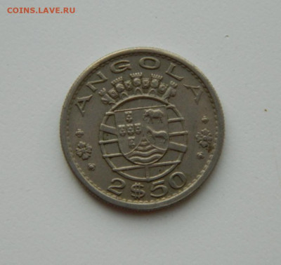 Португальская Ангола 2,5 эскудо 1969 г. до 02.11.20 - DSCN2857.JPG