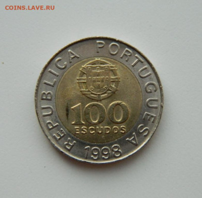 Португалия 100 эскудо 1998 г. (БИМ) до 02.11.20 - DSCN2727.JPG