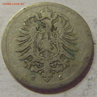 5 пфеннигов 1874 С Германия №1 03.11.2020 22:00 МСК - CIMG1740.JPG