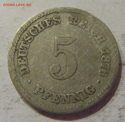 5 пфеннигов 1876 D Германия №1 03.11.2020 22:00 МСК - CIMG1762.JPG