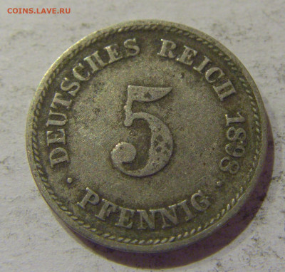 5 пфеннигов 1898 F Германия №1 03.11.2020 22:00 МСК - CIMG1782.JPG