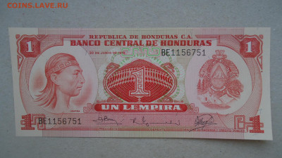 ГОНДУРАС 1 ЛЕМПИРА 1978 UNC - DSC00409.JPG