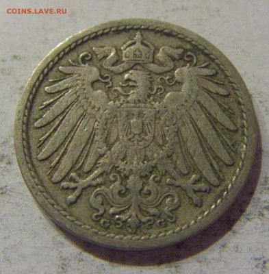 5 пфеннигов 1901 G Германия №1 03.11.2020 22:00 МСК - CIMG1804.JPG