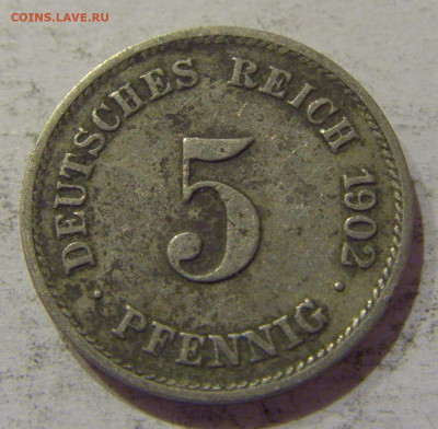 5 пфеннигов 1902 G Германия №1 03.11.2020 22:00 МСК - CIMG1806.JPG