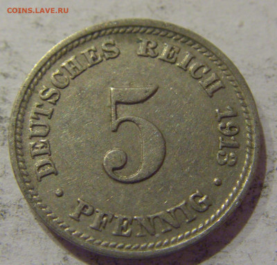 5 пфеннигов 1913 D Германия №1 03.11.2020 22:00 МСК - CIMG1842.JPG
