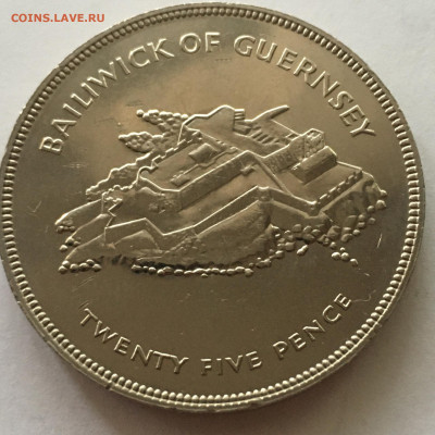 Гернси 1977г 25 пенсов "Правление Елизаветы II" - image-08-09-20-04-30-1