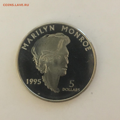 Маршалловы острова 1995г 5$ "Мэрилин Монро" - image-20-09-20-07-20-1