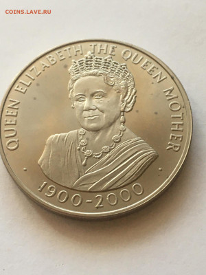 Остров Вознесения 2000г 50 пенсов "Королева-Мать" - image-20-08-20-04-55-1