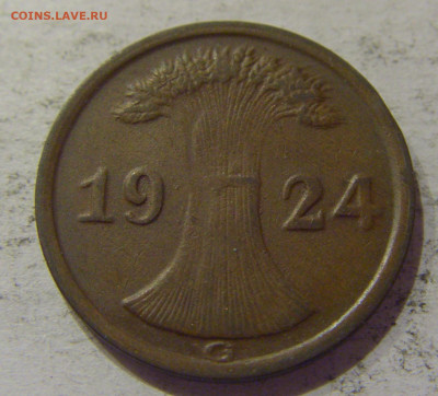 2 пфеннига 1924 G Германия №1 03.11.2020 22:00 МСК - CIMG1956.JPG