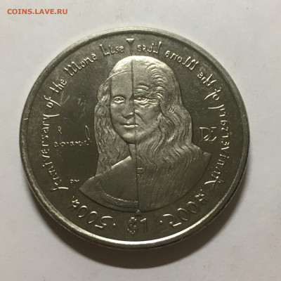 Виргинские острова 2006г 1$ "Мона Лиза" - image-05-09-20-08-38-5