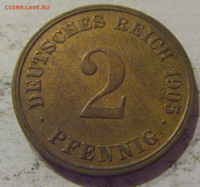 2 пфеннига 1905 G Германия №1 03.11.2020 22:00 МСК - CIMG1982.JPG