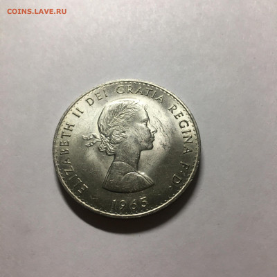 Британия 1965г 5 шиллингов "У.Черчиль" - image-26-09-20-09-02-1