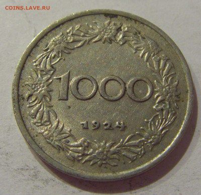 1000 крон 1924 Австрия №1 04.11.2020 22:00 МСК - CIMG0790.JPG