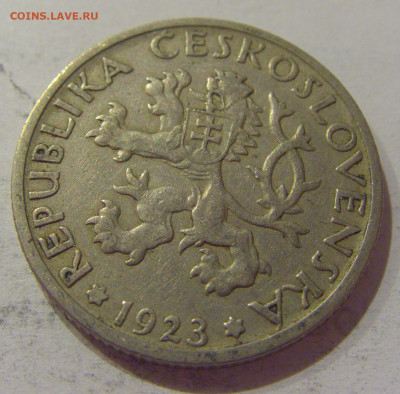 1 крона 1923 Чехословакия №1 04.11.2020 22:00 МСК - CIMG0828.JPG