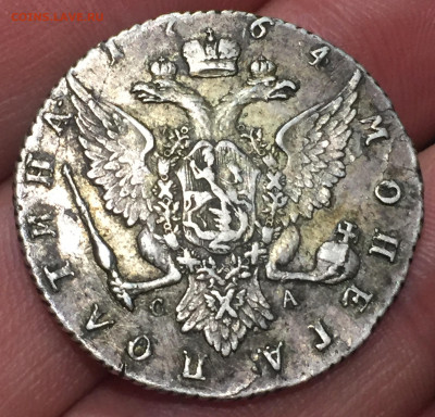Полтина 1764г. Ti CA. - 0C80129A-CFF0-4230-A354-FA29709524FB