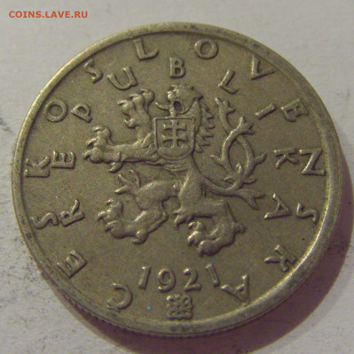 50 геллеров 1921 Чехословакия №1 13.10.2020 22:00 МСК - CIMG0836.JPG