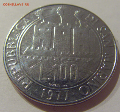 100 лир 1977 Сан-Марино №3 04.11.2020 22:00 МСК - CIMG9137.JPG