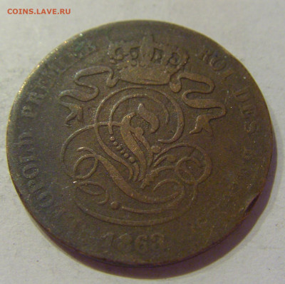 2 сантима 1863 Бельгия №1н 05.11.2020 22:00 МСК - CIMG6440.JPG