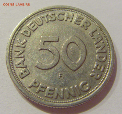 50 пфеннигов 1949 F Германия №1 05.11.2020 22:00 МСК - CIMG2242.JPG
