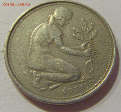 50 пфеннигов 1971 J Германия №1 05.11.2020 22:00 МСК - CIMG2272.JPG