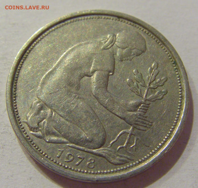 50 пфеннигов 1978 J Германия №1 05.11.2020 22:00 МСК - CIMG2304.JPG