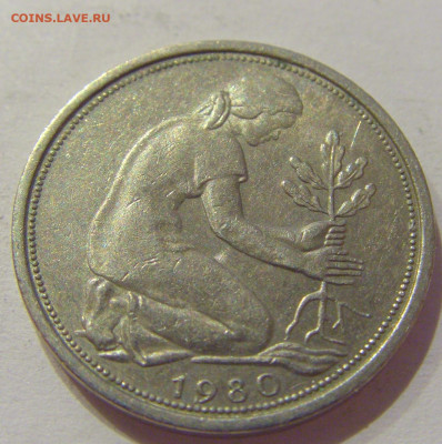 50 пфеннигов 1980 G Германия №1 05.11.2020 22:00 МСК - CIMG2312.JPG