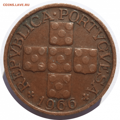 20 сентаво 1966 г. Португалия до 31.10.20 в 22:00 МСК - Rounded_20201030_210145