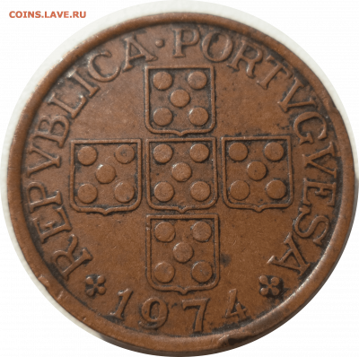 50 сентаво 1974 г. Португалия до 31.10.20 в 22:00 МСК - Rounded_20201030_211055