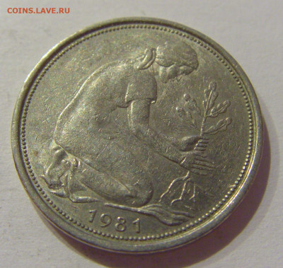 50 пфеннигов 1981 J Германия №1 05.11.2020 22:00 МСК - CIMG2320.JPG