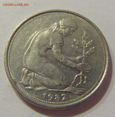 50 пфеннигов 1982 J Германия №1 05.11.2020 22:00 МСК - CIMG2328.JPG