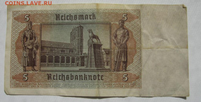 Германия 3 рейх 5 рейхсмарок 1942 до 06.11.2020 - IMG_7452_1.JPG