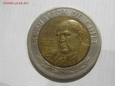 Чили 500 песо 2001 Рауль Энрикес (биметалл) до 06.11.2020 - IMG_2930