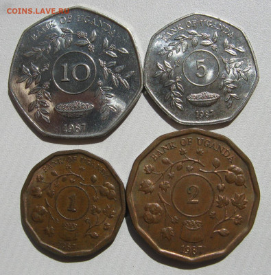 Уганда 1, 2, 5, 10 шиллингов 1987 до 06.11.2020 - IMG_8395