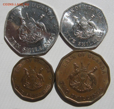 Уганда 1, 2, 5, 10 шиллингов 1987 до 06.11.2020 - IMG_8396