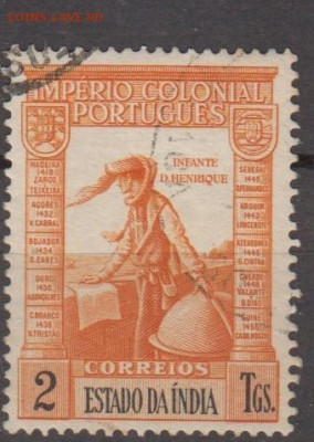 Колонии Индия Португальская 1938 1м 2т до 04 11 - 291