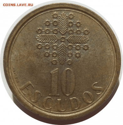 10 эскудо 1987 г. Португалия до 01.11.20 в 22:00 МСК - Rounded_20201031_164207