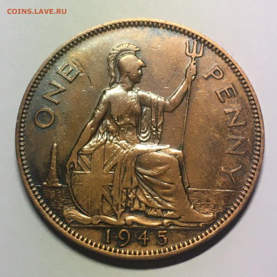 Великобритания 1945г 1 пенни - image-31-10-20-04-55-9