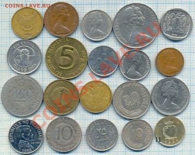 Иностранные монеты разные наборами и поштучно - 2 - жив1