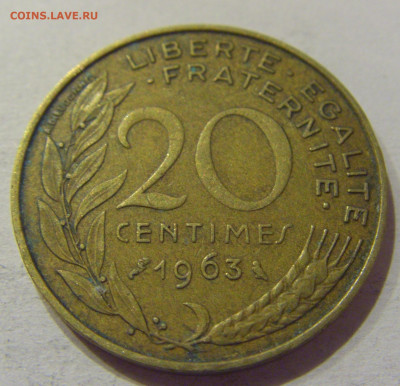 20 сантим 1963 Франция №3н 06.11.2020 22:00 МСК - CIMG5383.JPG