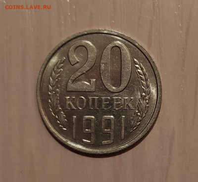 20 КОПЕЕК 1991 БЕЗ ДВОРА В БЛЕСКЕ до 6.11.20 22.00 - 1.JPG