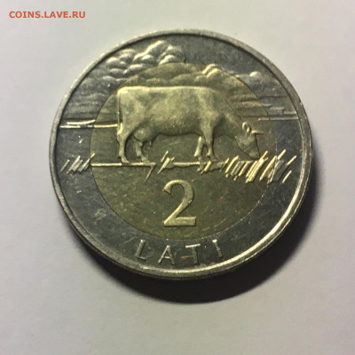 Латвия 1999г 2 лата БИМ - image-01-11-20-04-12-5