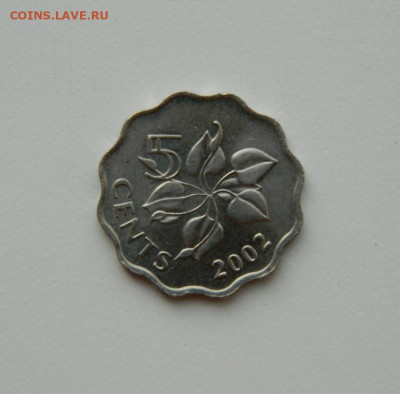 Свазиленд 5 центов 2002 г. до 05.11.20 - DSCN2766.JPG