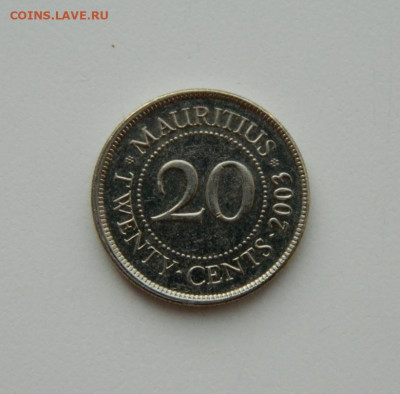 Маврикий 20 центов 2003 г. до 05.11.20 - DSCN2792.JPG