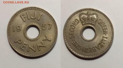Британские Фиджи 1 пенни 1957 года - 5.11 22:00 мск - IMG_20201031_185030